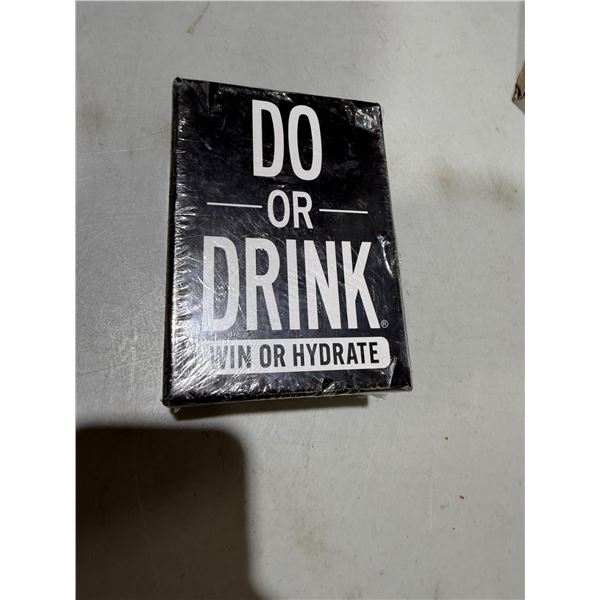 Do or drink game, wine, or hydrate
