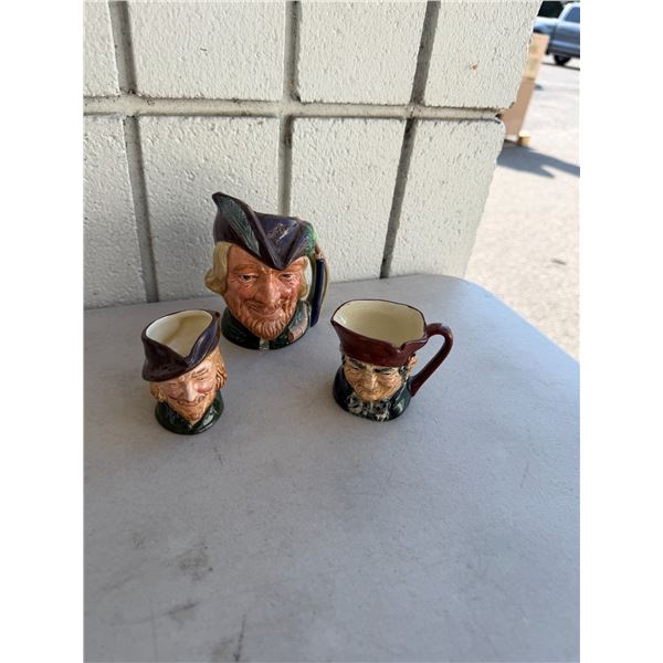 Royal Dalton Toby mugs