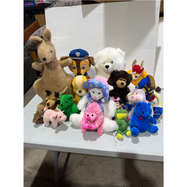 Assorted stuffy's
