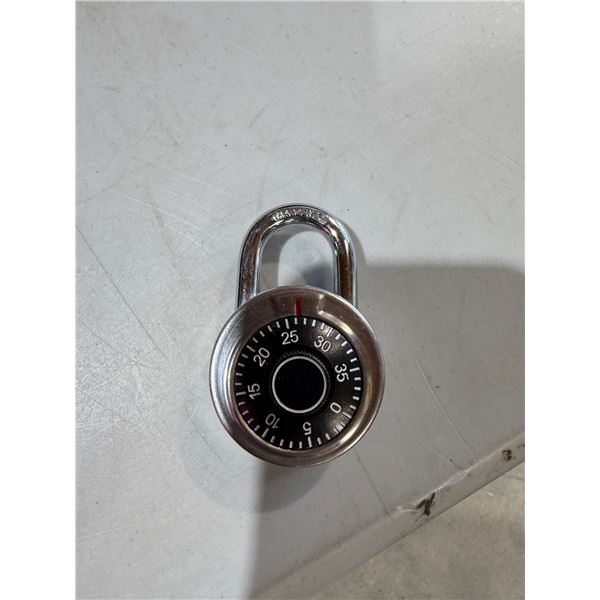 Combination lock combination