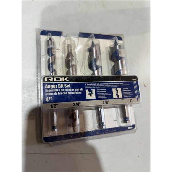 ROK auger bits set