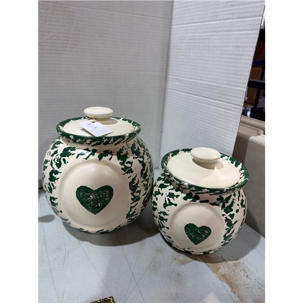 Vintage Jacqueline sponge painted Potts Ontario