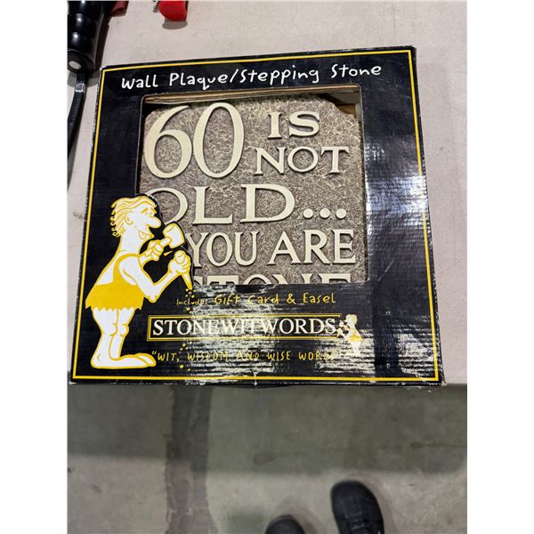 Wall plaque/steppingstone