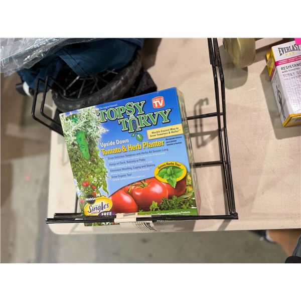 Planter holders and tomato and herb planter