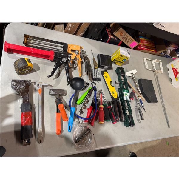 Assorted tool lot