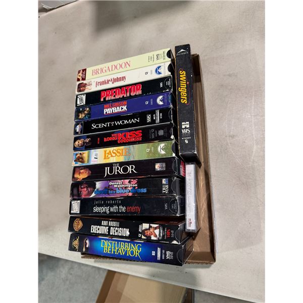VHS movies