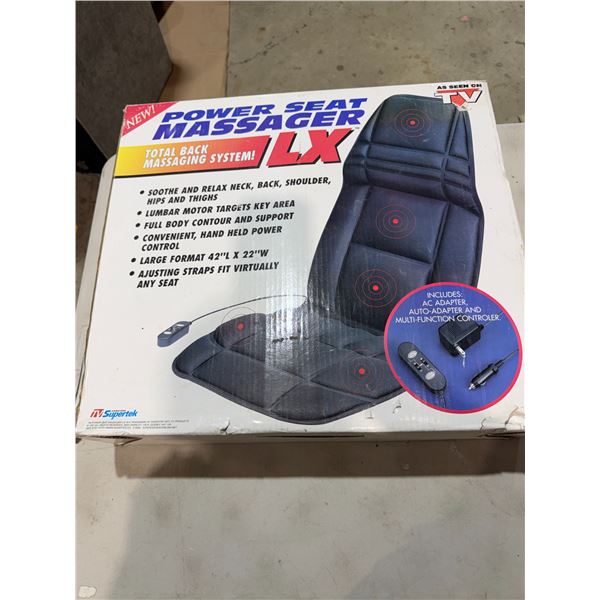 Power seat massager