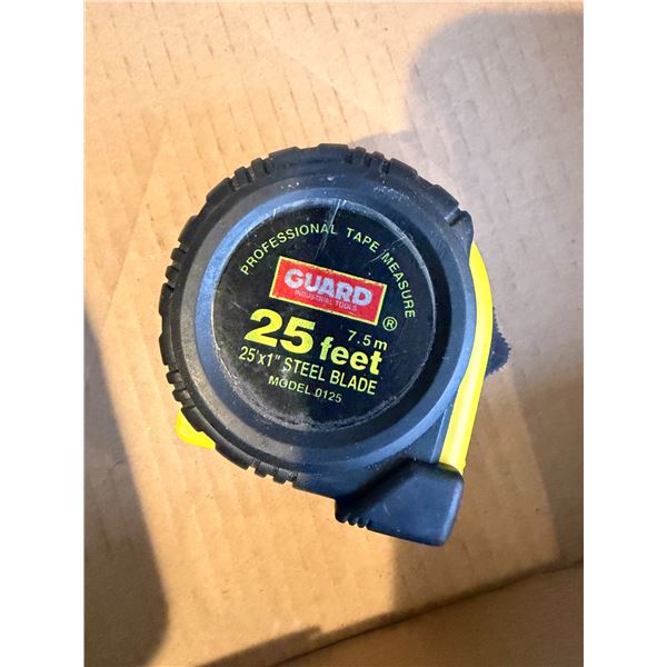 25 foot tape measure