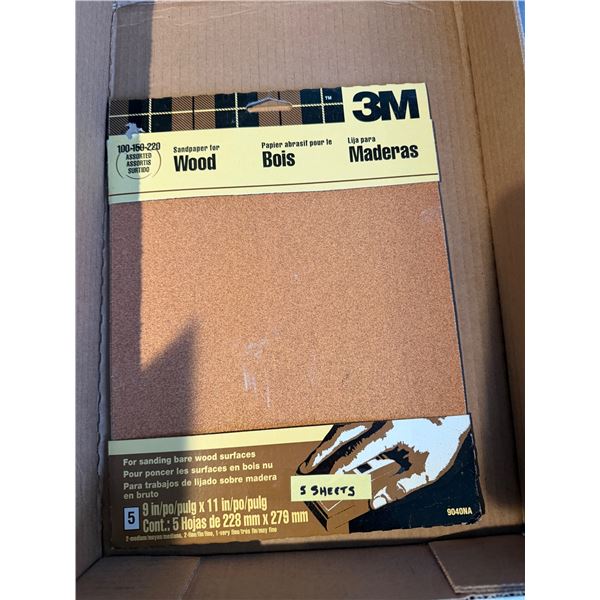 Sandpaper for wood