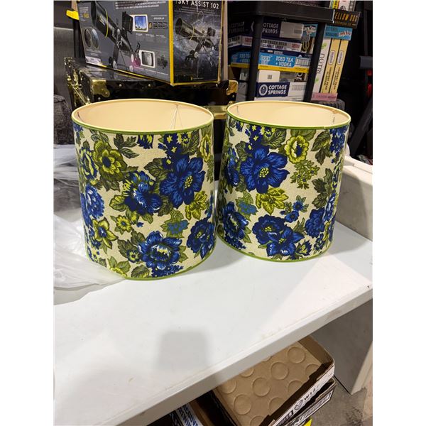 Vintage lampshades