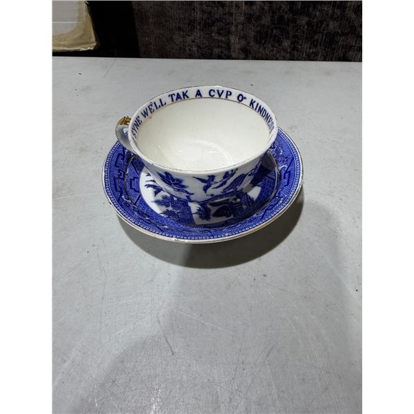 Teacup and saucer