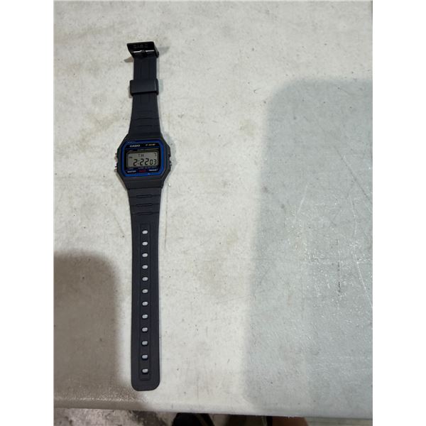 Vintage Casio F – 91W Watch
