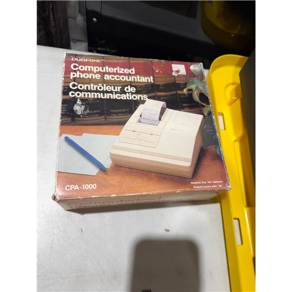 Computerized phone Accountant