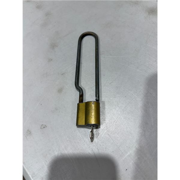Vintage lock with key