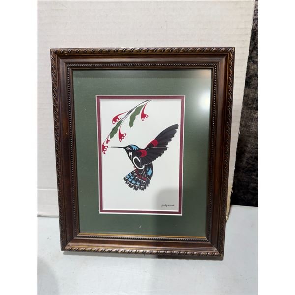 First Nations artist sieriagtaph Shirley Babcock 9 1/2" x 12"