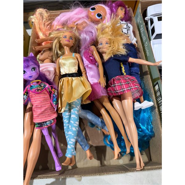 Barbie and other dolls