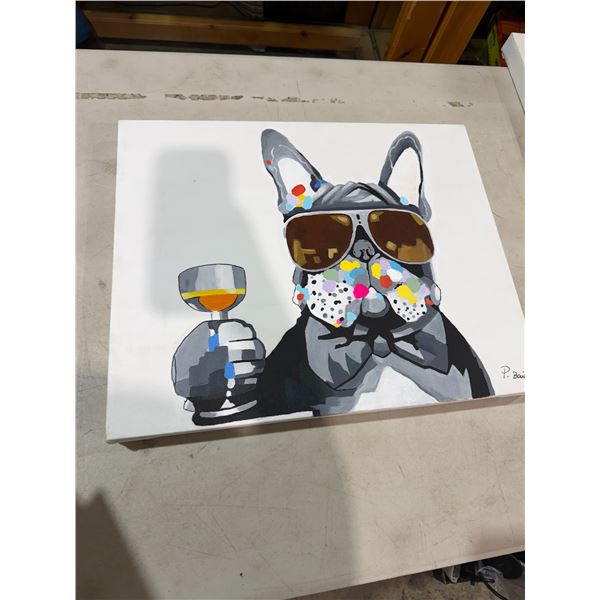 Canvas wall hanging