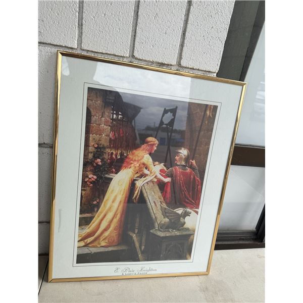 E. BLAIR.  LEIGHTON a ladies favor 16" x 20"