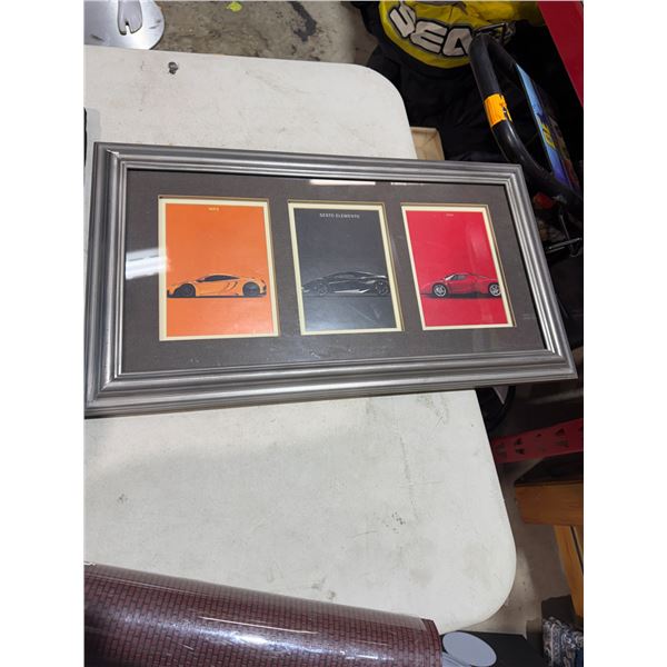 Vehicle wall hanging