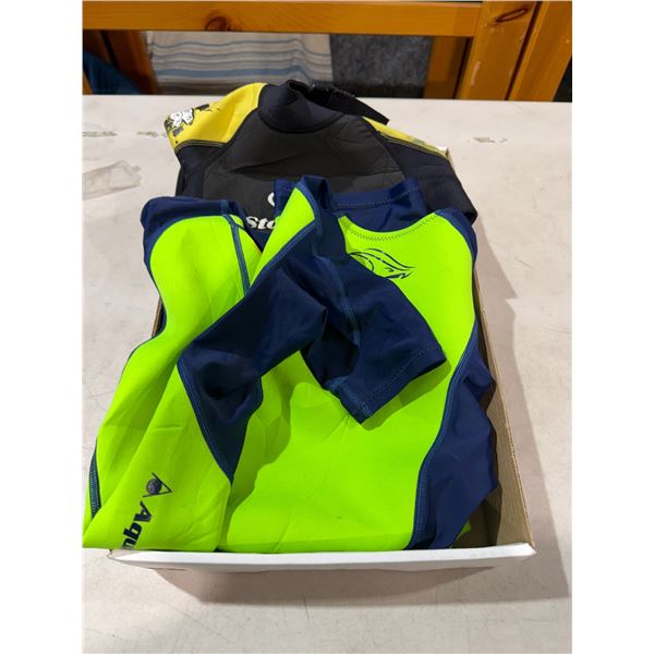 Youth, large wetsuits