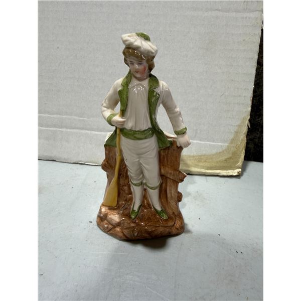 vintage glazed ceramic or porcelain figurine