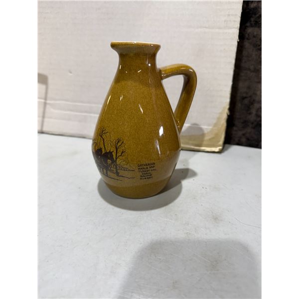 Hand made FAIT MAIN Canada gathering maple syrup, turkey Hill Farm BROME Quebec