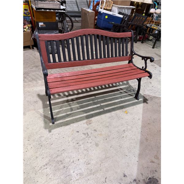 Garden bench 15 inches long