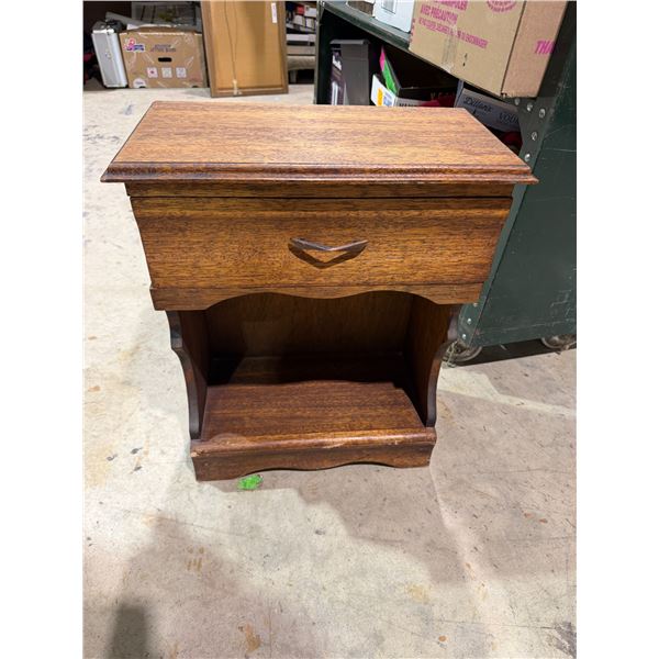 Side table 20" x 10 1/2" x 25 1/2"