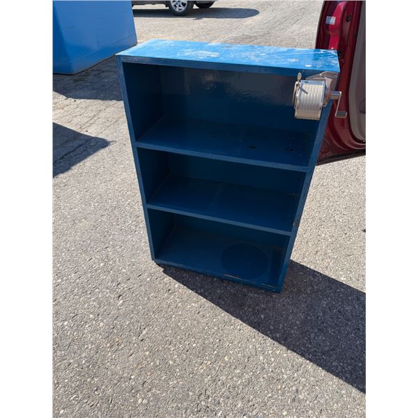 Shelf with pencil sharpener 24" x 10" x 36"