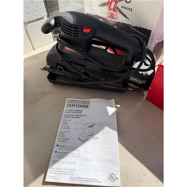 Craftsman Sander
