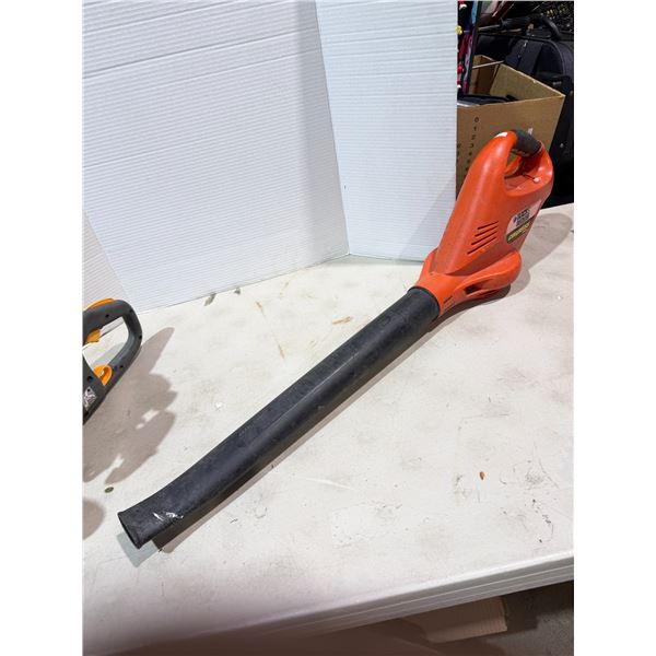 Black & Decker cordless blower no battery