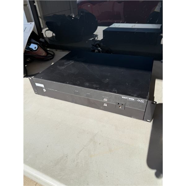 Wattbox Power Conditioner. Powers on. Untested