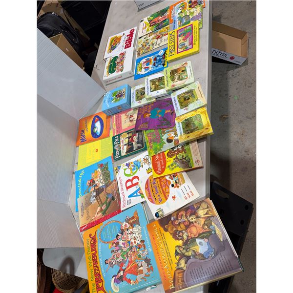 Children's books and Bible stories
