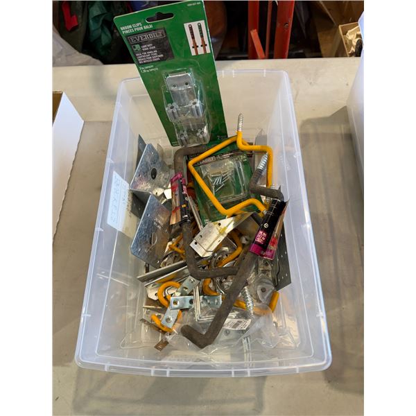 Brackets, hooks angle supports
