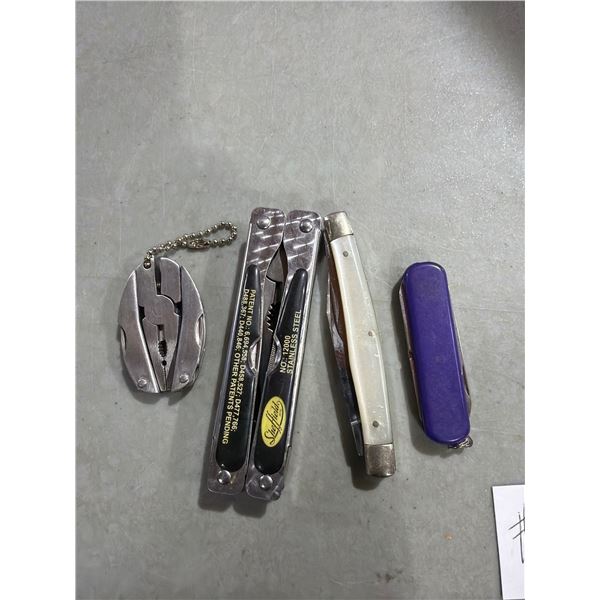 Pocket knives and tools