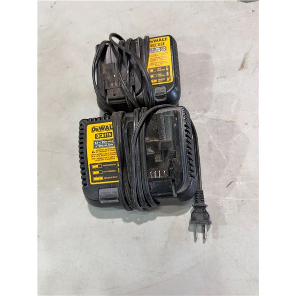 DeWalt chargers