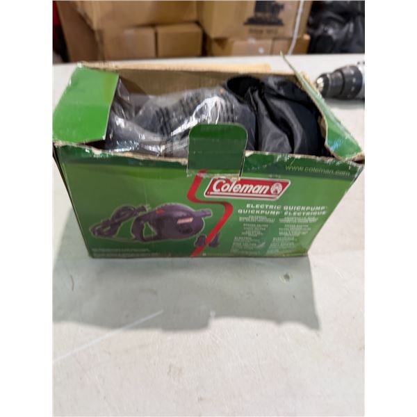 Coleman Electric quick pump