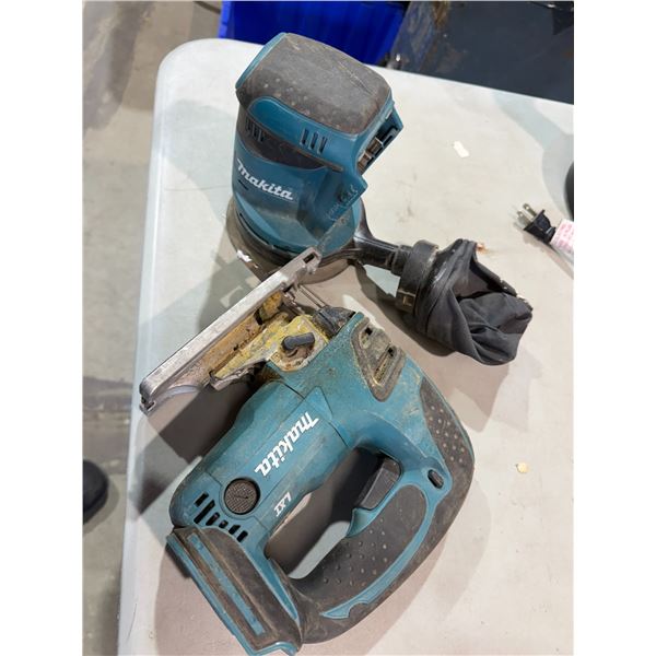 Makita jigsaw and Sander