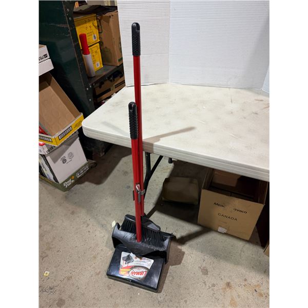 Broom and dustpan