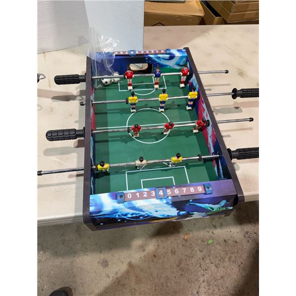 Tabletop foosball