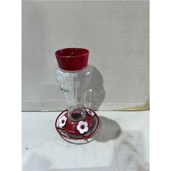 Hummingbird feeder glass