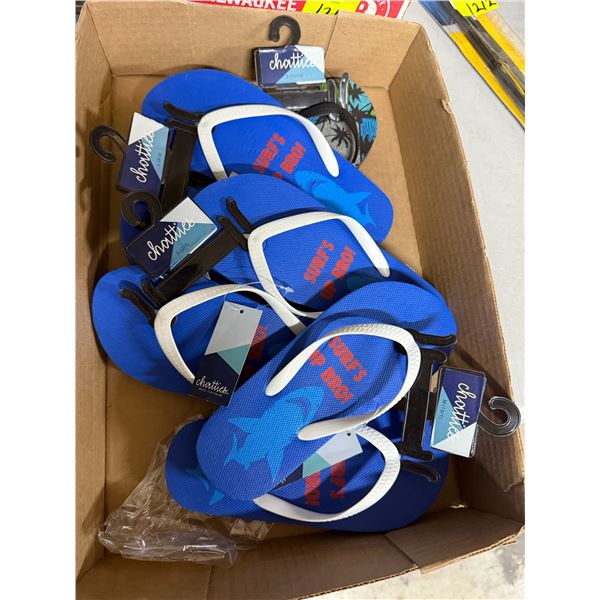 Children's flip-flops size 13/1 and 11/2 and 2/3
