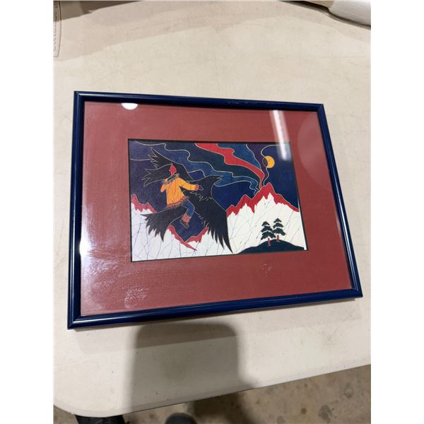 Framed artwork 10" x 8"