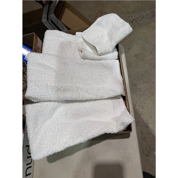 Hand towels and face cloths