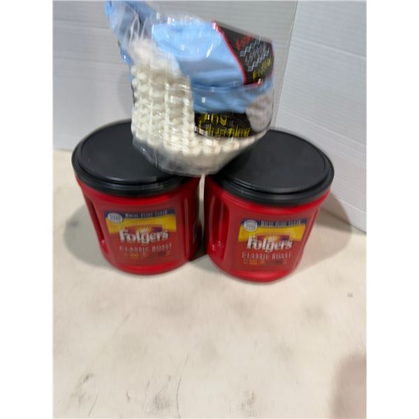 New sealed coffee and coffee filters