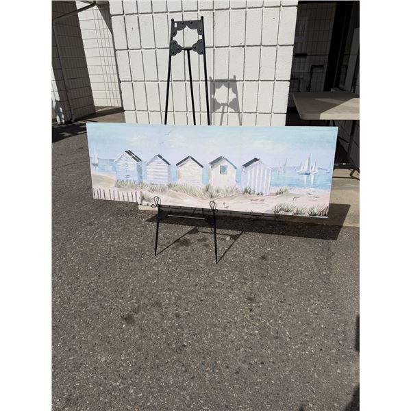 Canvas artwork 59" x 19 1/2"