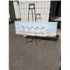Image 1 : Canvas artwork 59" x 19 1/2"
