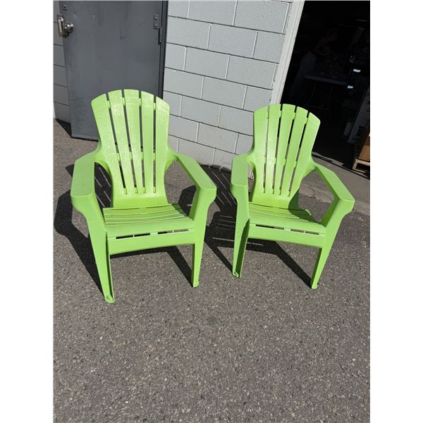 Patio chairs