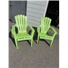 Image 1 : Patio chairs