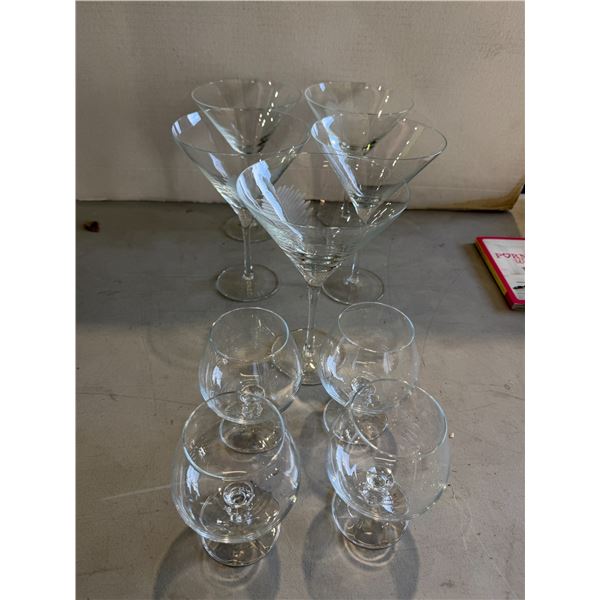 Glassware over there